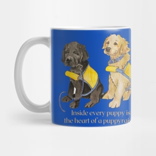 Heart of a Puppyraiser Mug